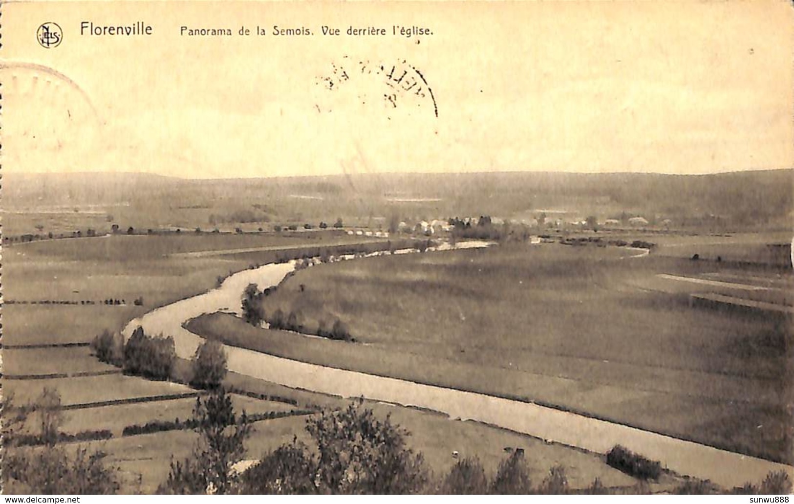 Florenville - Panoramade La Semois. Vue Derrière L'Eglise (Edit. Wary-Busch, 1920) - Florenville