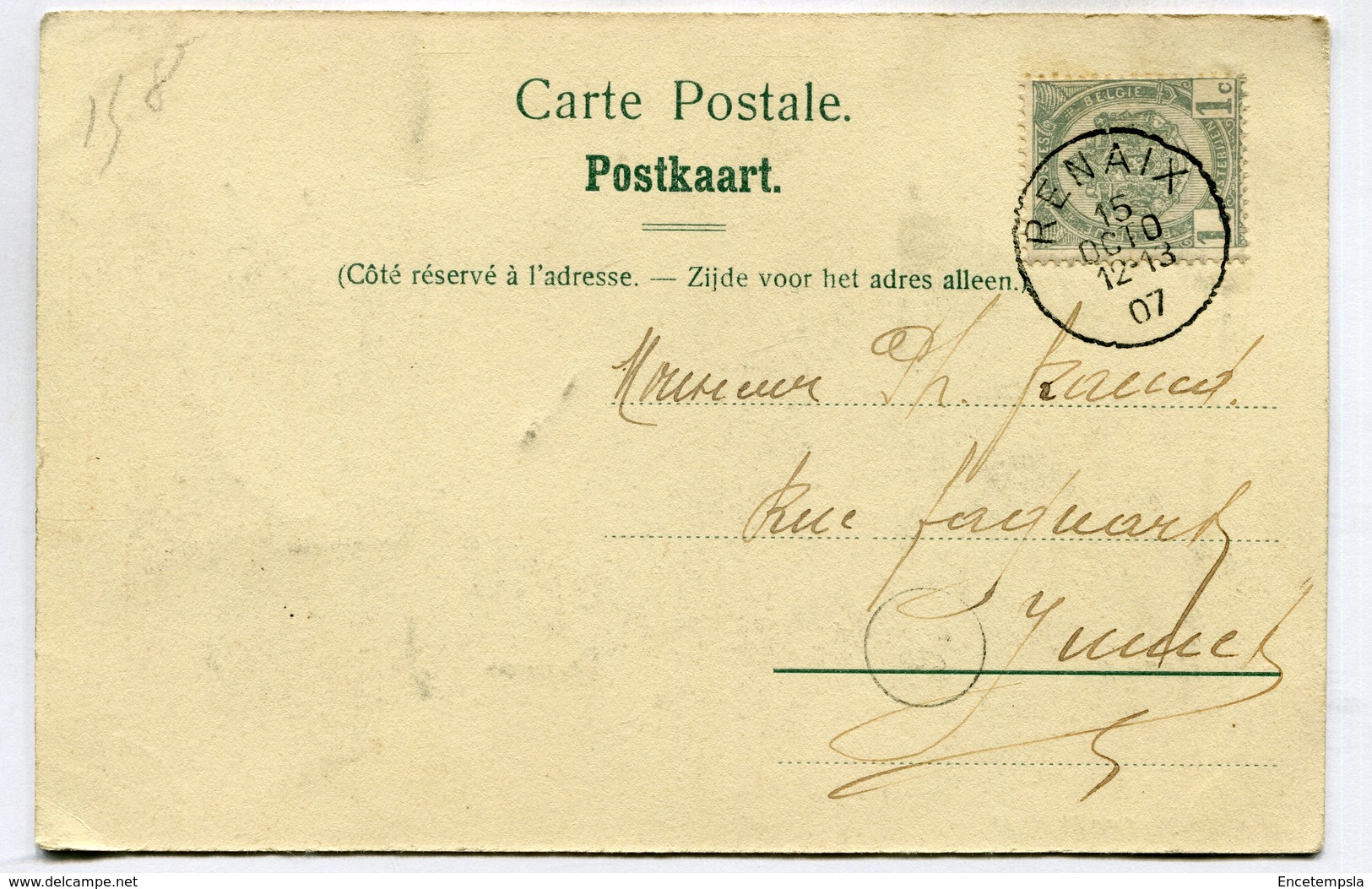 CPA - Carte Postale - Belgique - Renaix - Panorama - 1907 (SV6573) - Renaix - Ronse