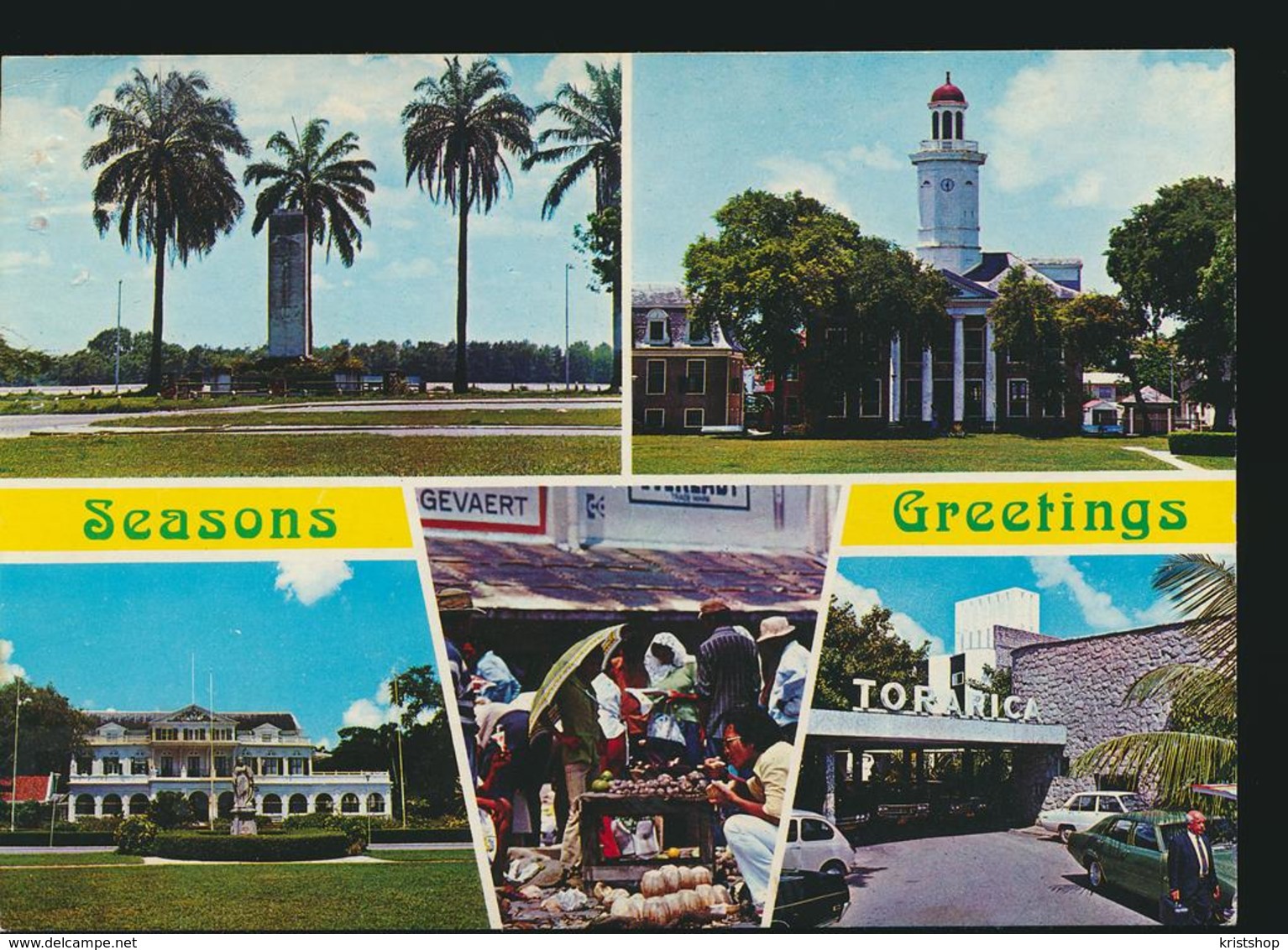 Suriname - Seasons Greeting [AA23-1.434 - Surinam