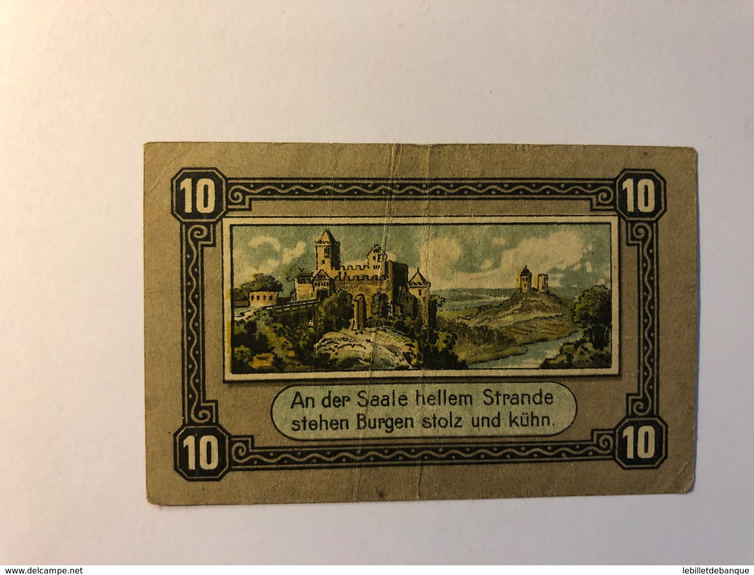 Allemagne Notgeld Allemagne Kosen 10 Pfennig - Collections