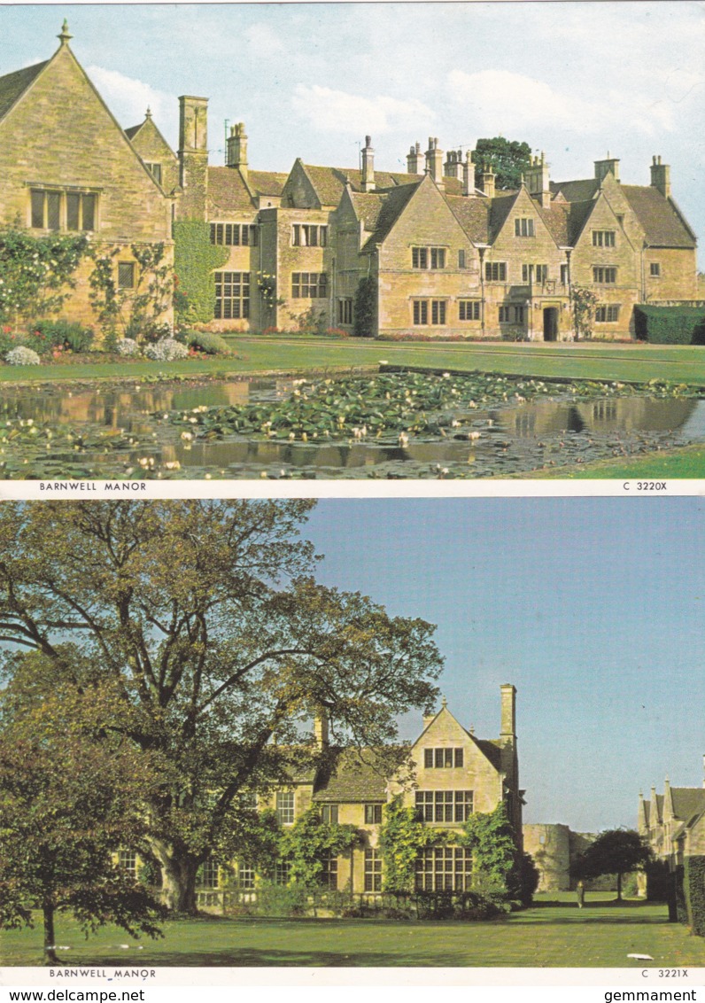 BARNWELL MANOR. 2 CARDS - Other & Unclassified