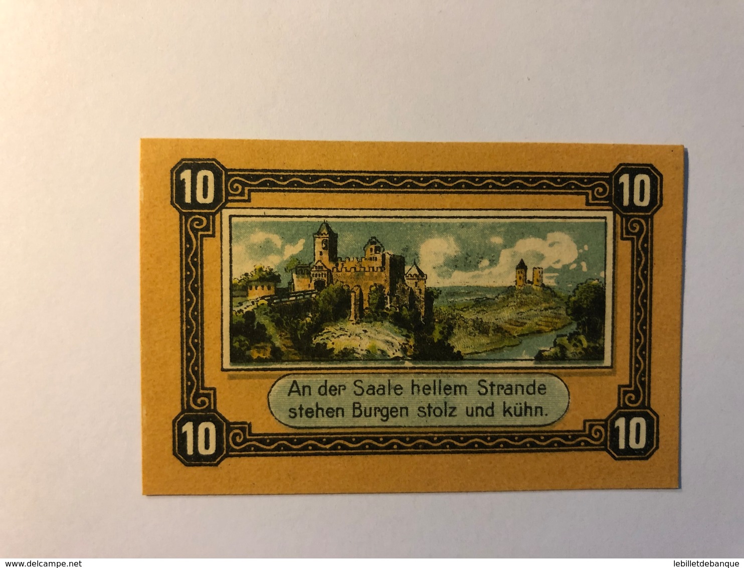 Allemagne Notgeld Allemagne Kosen 10 Pfennig - Collections