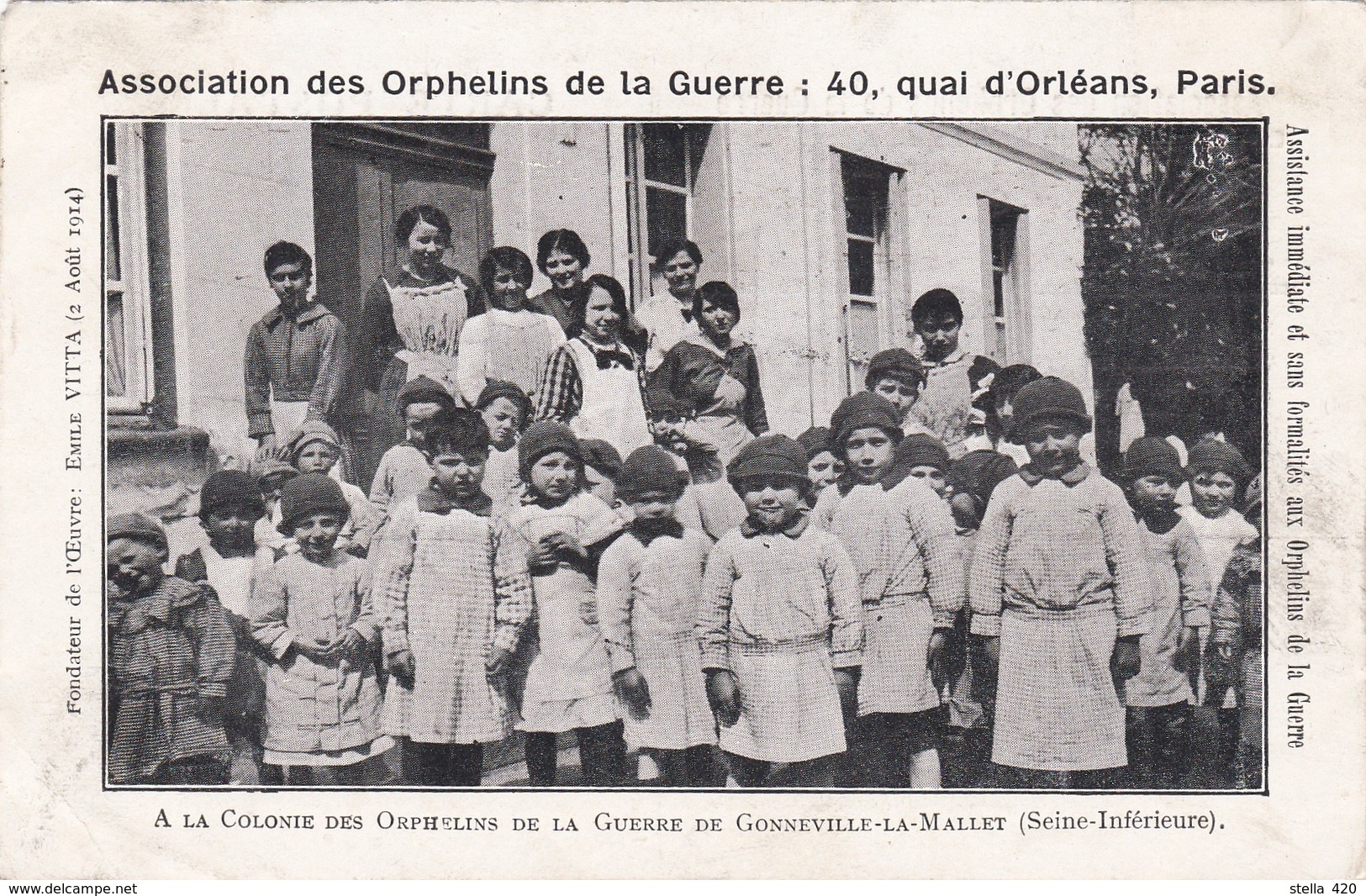 Gonneville La Mallet   Colonie Des Orphelins - Autres & Non Classés