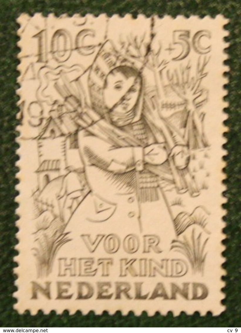 10 + 5 Ct Kinderzegel Child Welfare Enfants NVPH 547 (Mi 549) 1949 Gestempeld / USED NEDERLAND / NIEDERLANDE - Gebraucht