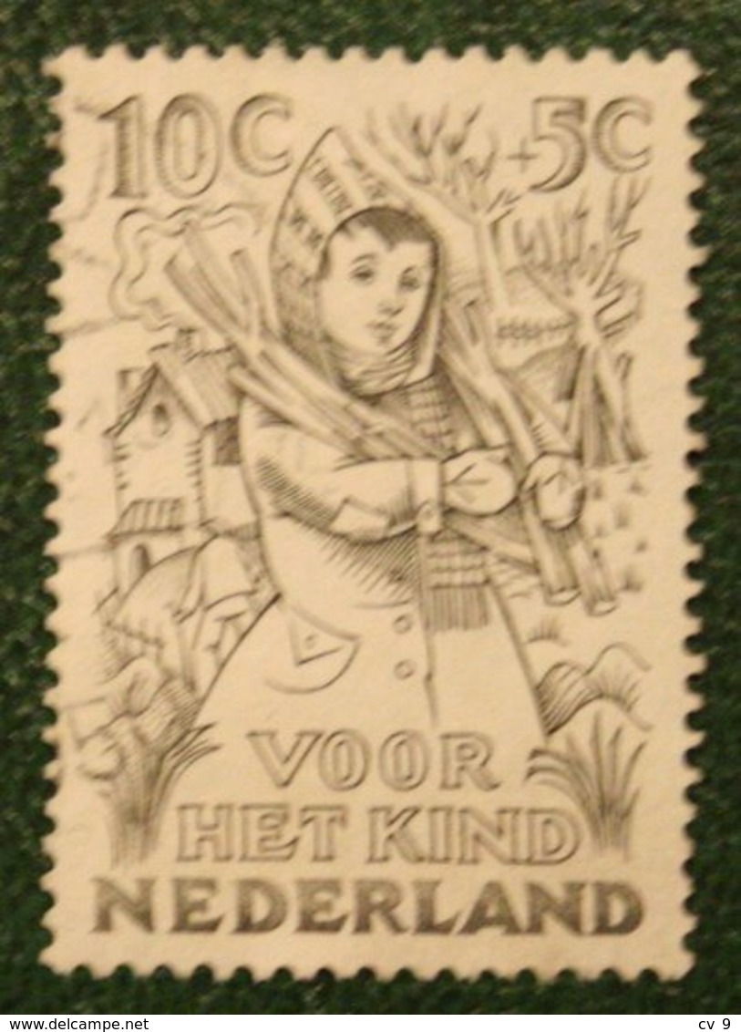 10 + 5 Ct Kinderzegel Child Welfare Enfants NVPH 547 (Mi 549) 1949 Gestempeld / USED NEDERLAND / NIEDERLANDE - Gebraucht