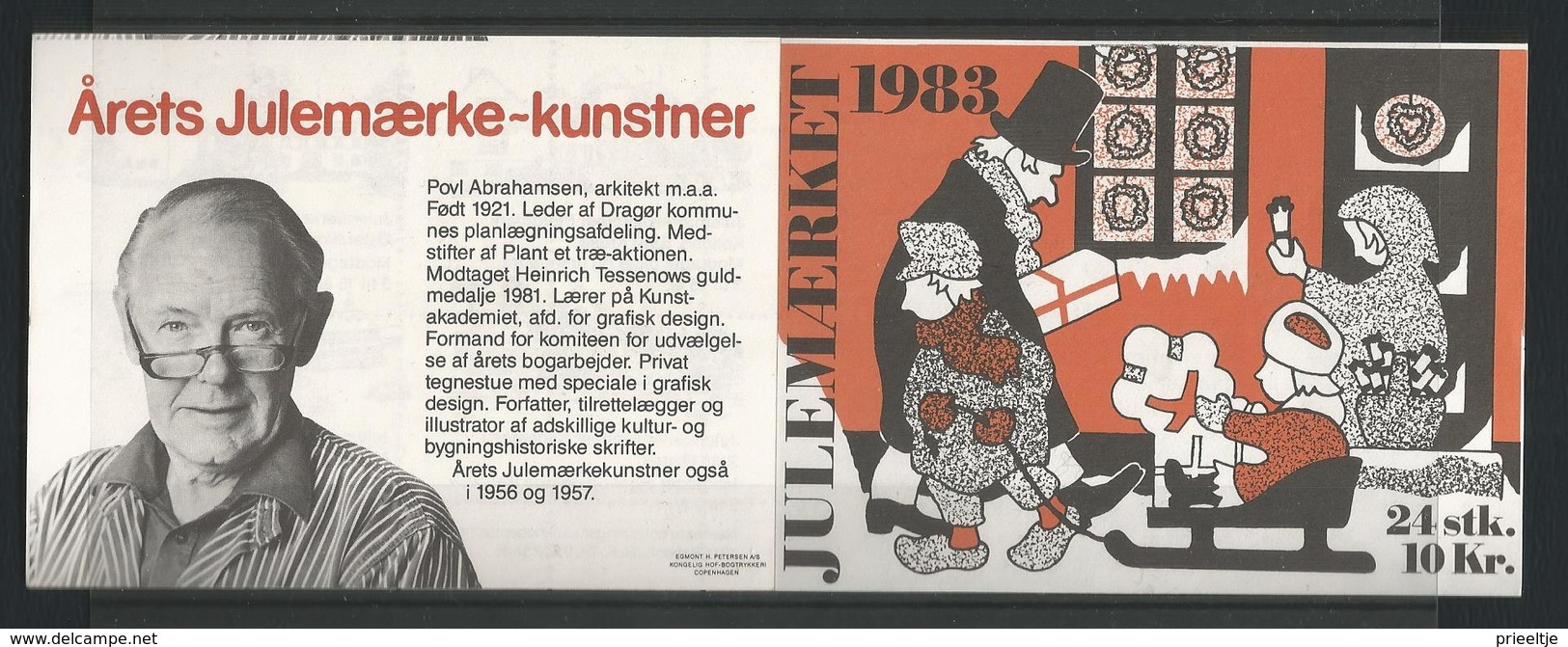 Denmark 1983 Christmas Seals Booklet  ** - Carnets