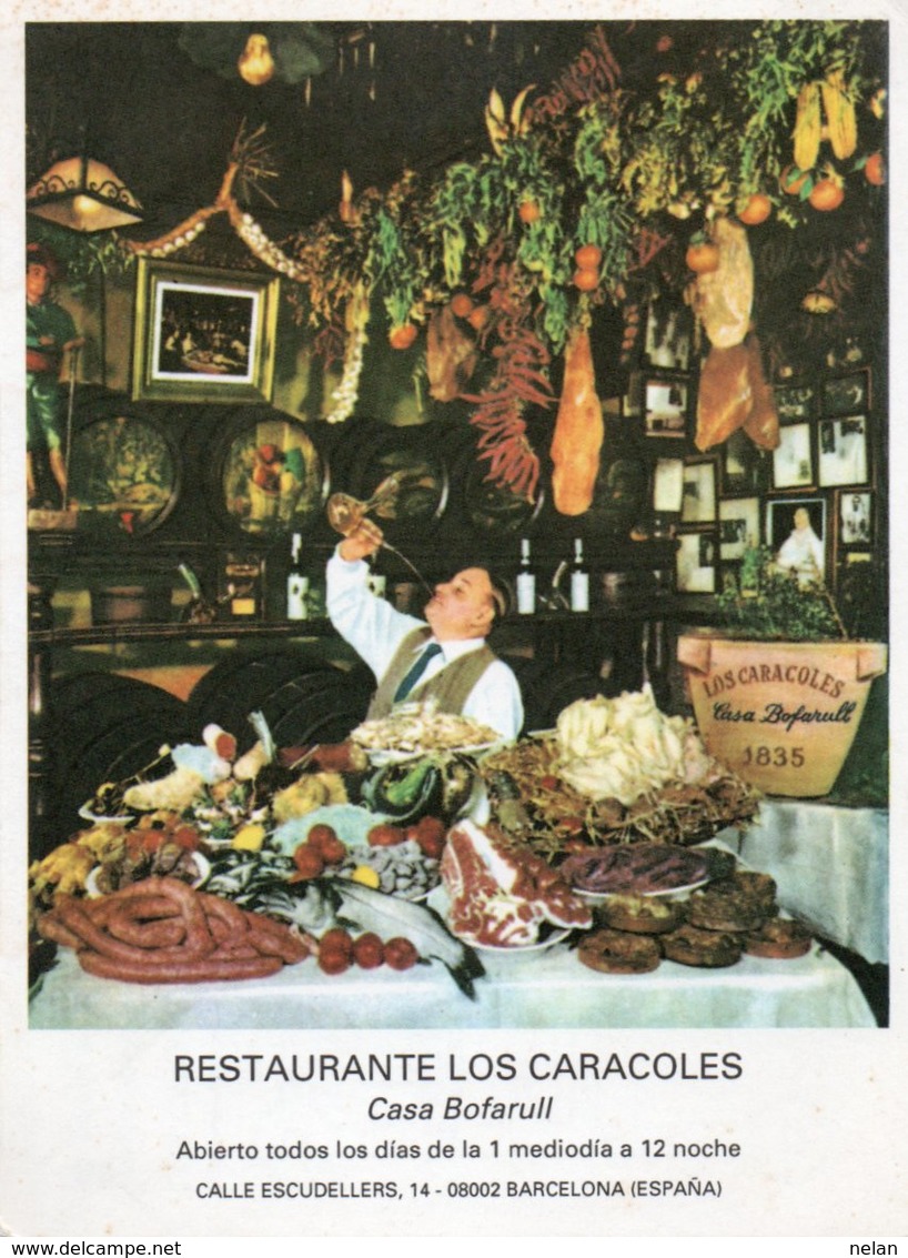 ESPANA-BARCELONA-RISTORANTE LOS CARACOLES-CASA BOFARULL - Hotels & Restaurants