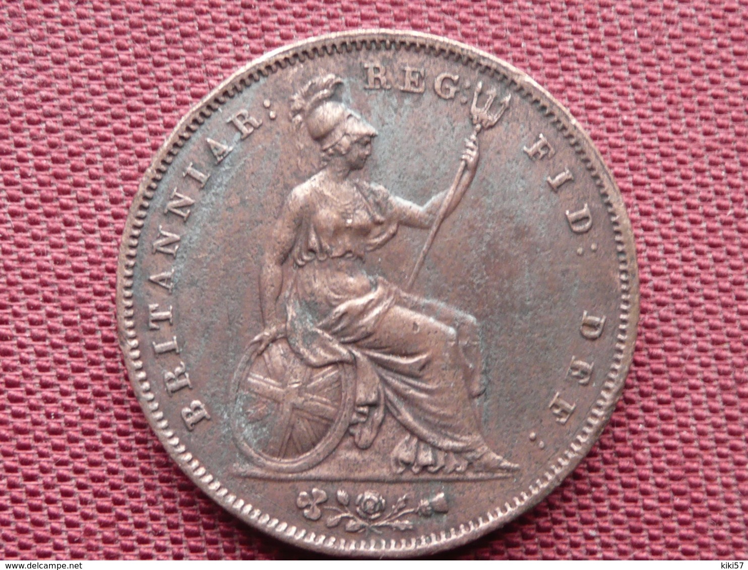 GRANDE BRETAGNE Monnaie De 1853 Diamètre 34 Mm - Autres & Non Classés