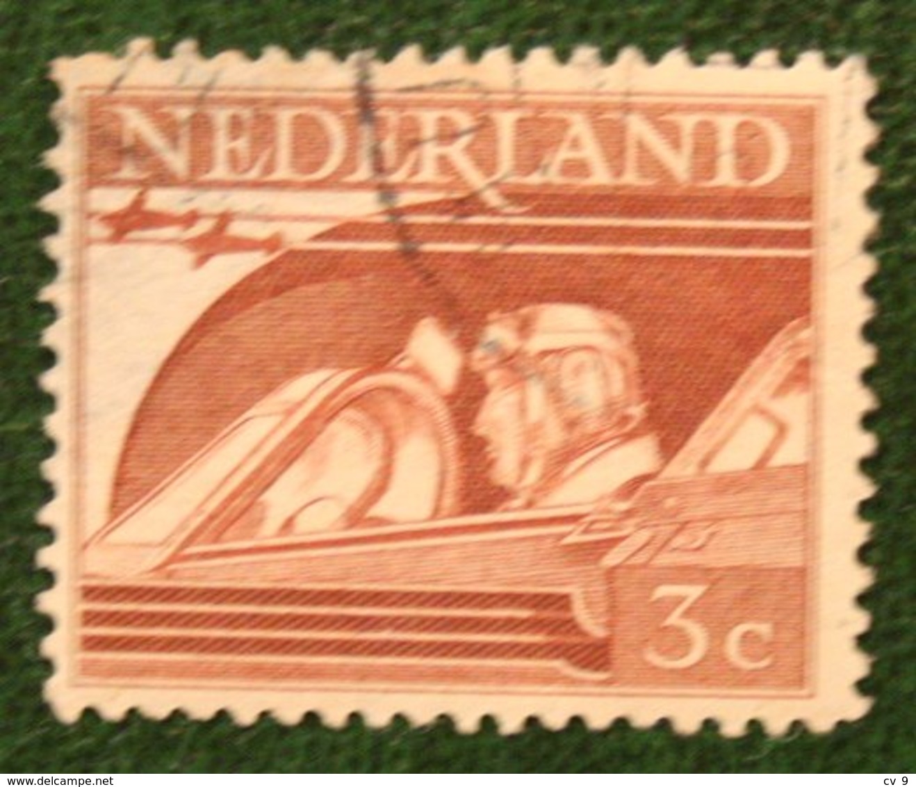 READ 3 Ct Bevrijdingszegel NVPH 430 (Mi 430) 1944-1946 Gestempeld / Used NEDERLAND / NIEDERLAND - Gebraucht