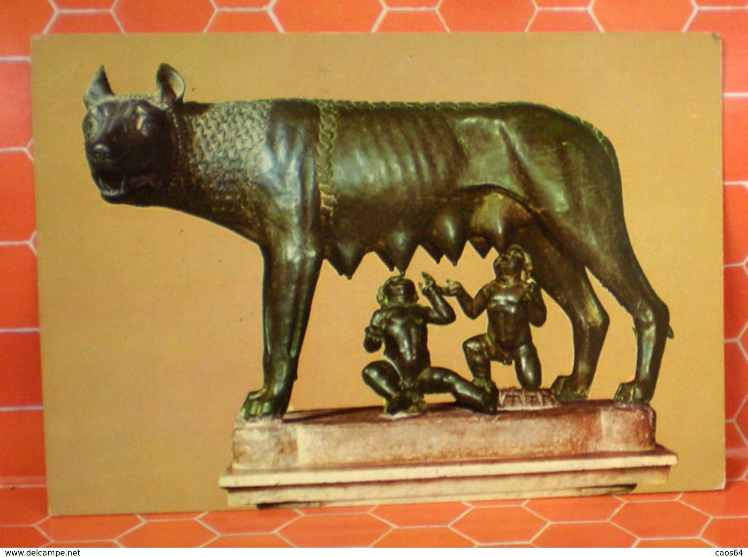 Lupa Musei Capitolini Roma Cartolina 1979 - Sculture