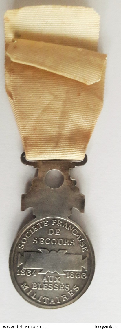 MEDAILLE DU SECOURS AUX BLESSES 1870/1871. - Avant 1871