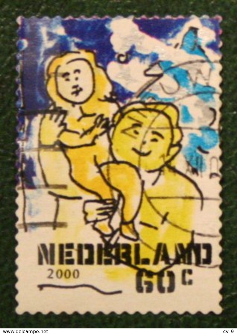 Kerst Christmas XMAS Weihnachten NOEL NVPH 1936 (Mi 1840) 2000 Gestempeld / USED NEDERLAND / NIEDERLANDE - Used Stamps