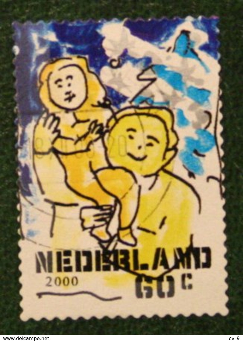 Kerst Christmas XMAS Weihnachten NOEL NVPH 1936 (Mi 1840) 2000 Gestempeld / USED NEDERLAND / NIEDERLANDE - Gebraucht