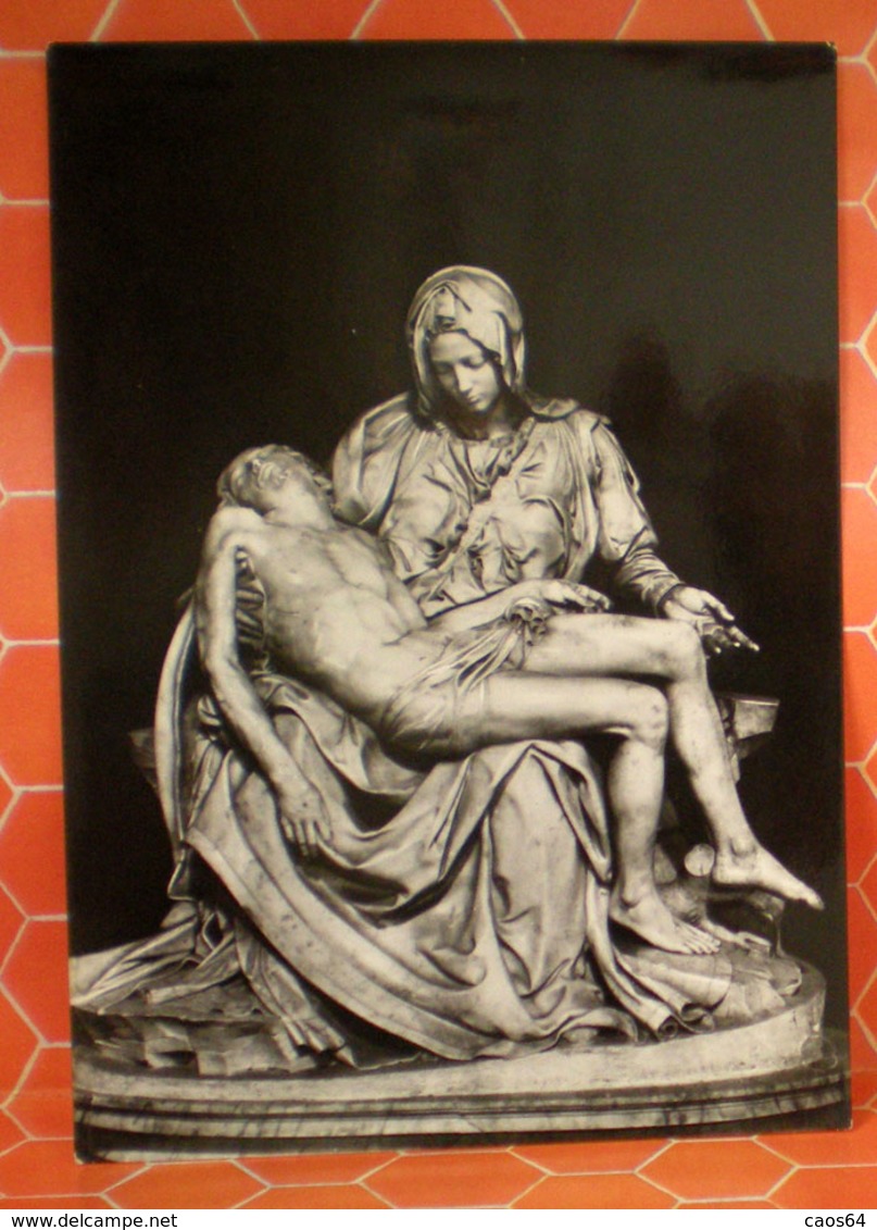 La Pietà Michelangelo Roma Cartolina - Sculture