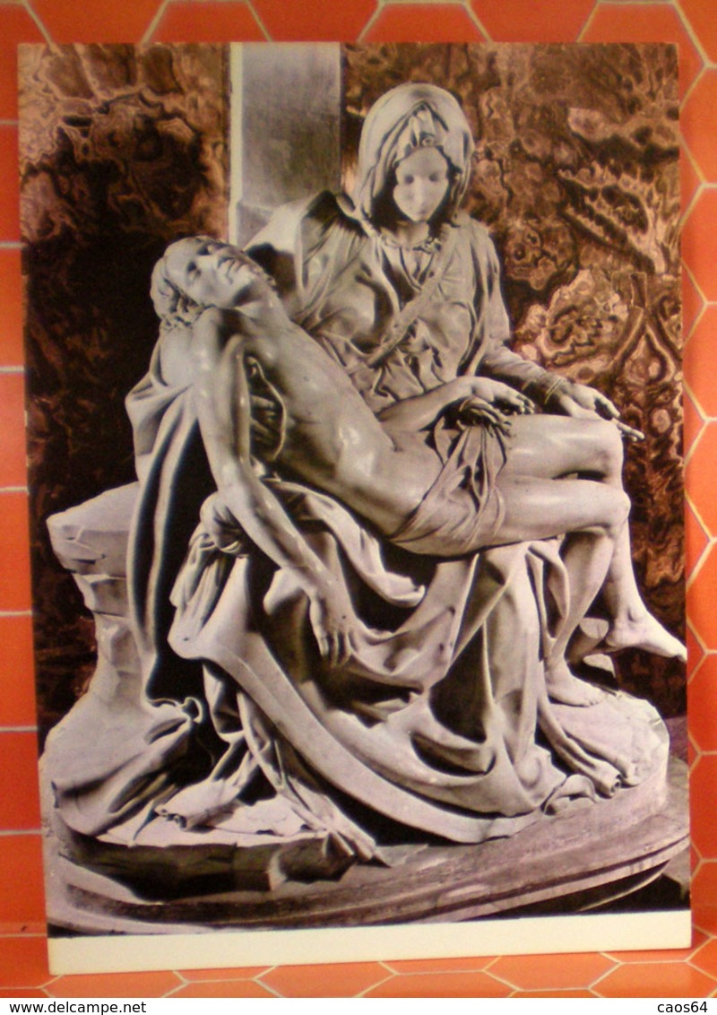 La Pietà Michelangelo  Cartolina - Sculptures