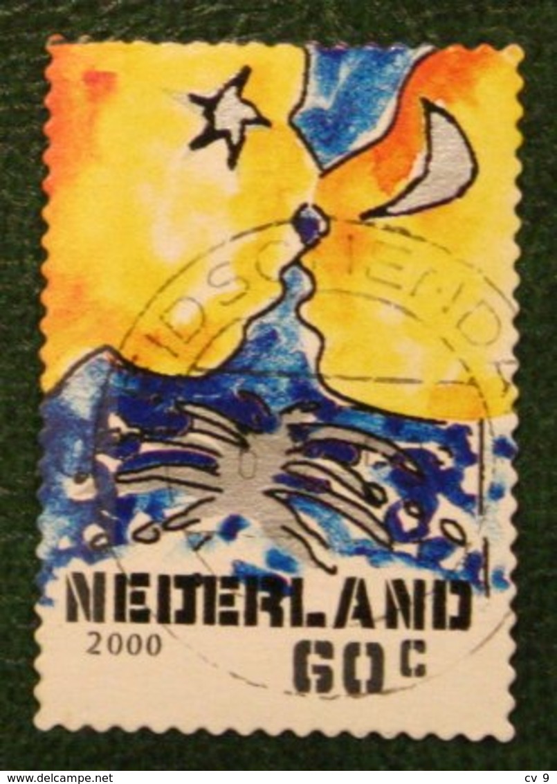 Kerst Christmas XMAS Weihnachten NOEL NVPH 1938 (Mi 1842) 2000 Gestempeld / USED NEDERLAND / NIEDERLANDE - Gebraucht