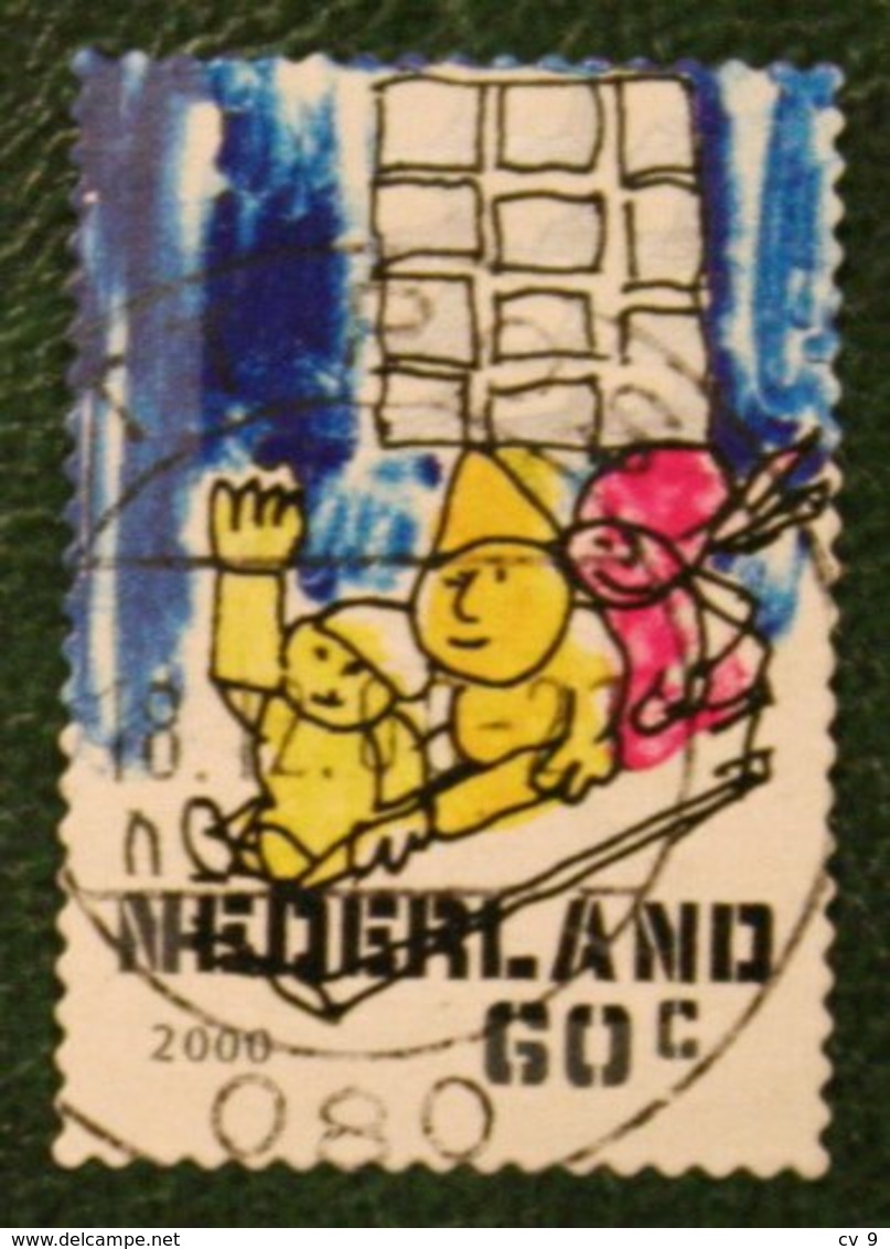 Kerst Christmas XMAS Weihnachten NOEL NVPH 1946 (Mi 1850) 2000 Gestempeld / USED NEDERLAND / NIEDERLANDE - Gebraucht