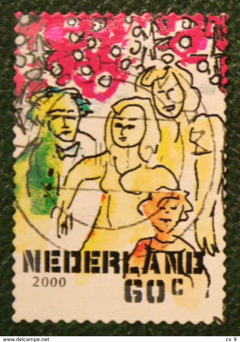 Kerst Christmas XMAS Weihnachten NOEL NVPH 1949 (Mi 1853) 2000 Gestempeld / USED NEDERLAND / NIEDERLANDE - Gebraucht