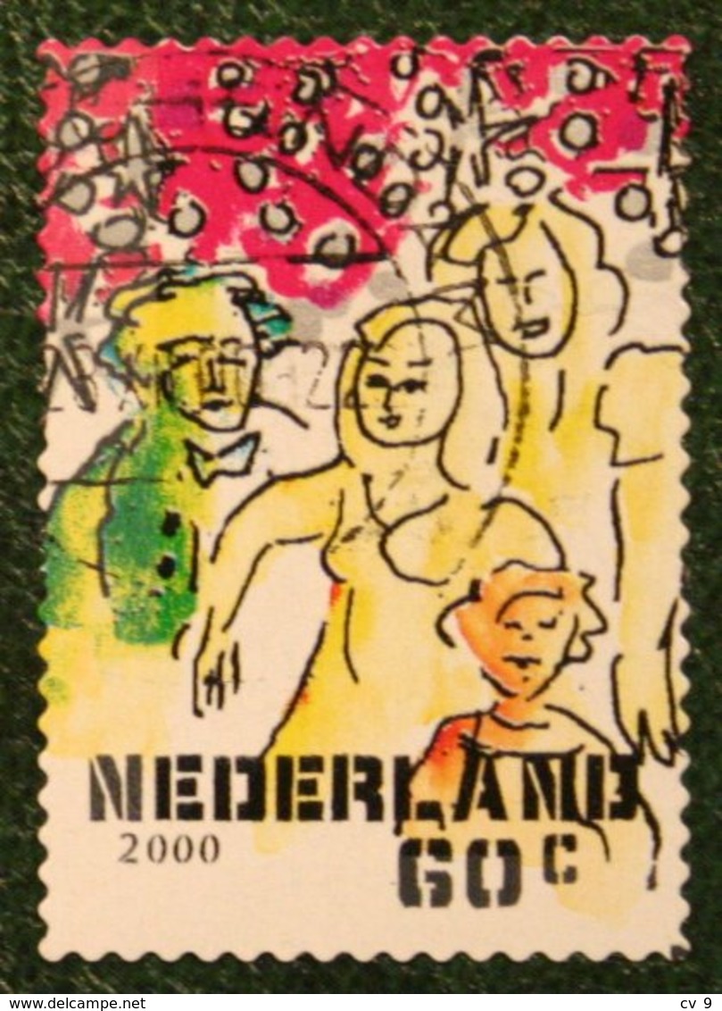 Kerst Christmas XMAS Weihnachten NOEL NVPH 1949 (Mi 1853) 2000 Gestempeld / USED NEDERLAND / NIEDERLANDE - Gebraucht