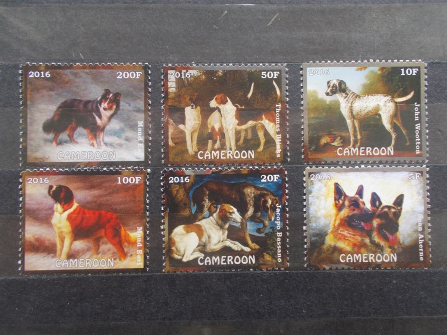 FAUNA - CAMERUN - DOGS - FULL SERIES - CLEAN - MNH. 2 - Camerun (1960-...)