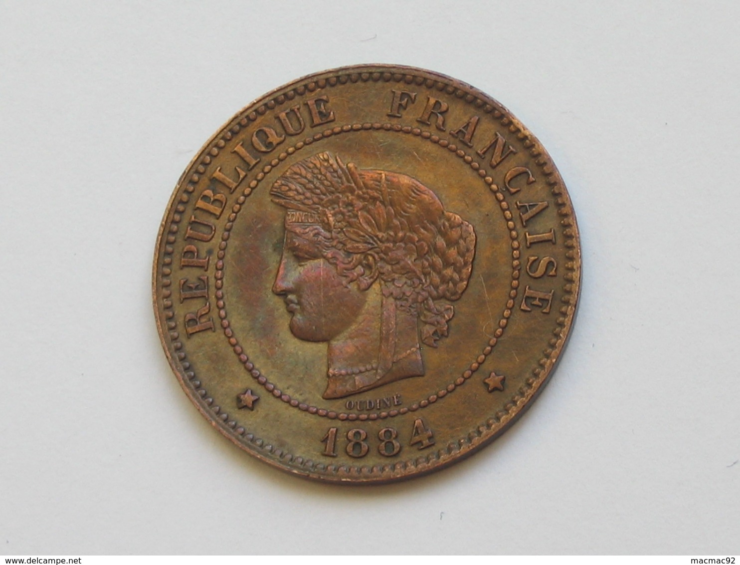 5 Centimes CERES 1884 A.  ***** EN ACHAT IMMEDIAT **** Monnaie Proche Du SPL - Autres & Non Classés