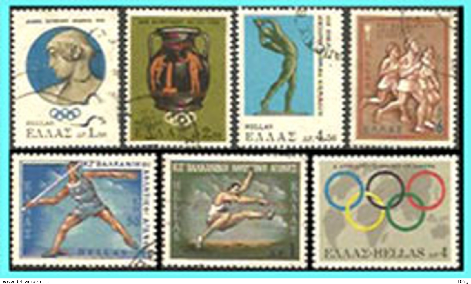 GREECE- GRECE - HELLAS 1968:  Compl.set Used - Oblitérés