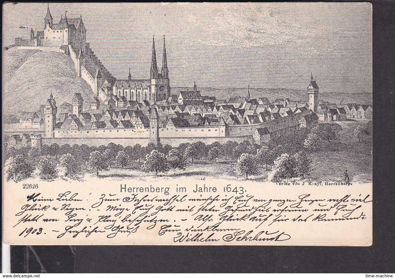 Herrenberg  Im Jahre 1643  , 1902 - Herrenberg