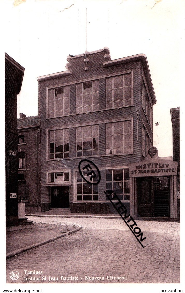 TAMINES - Institut Saint Jean Batiste - Nouveau Bâtiment - (photocarte) - Sambreville