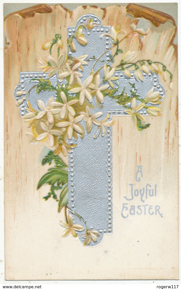 A Joyful Easter, 1912 Postcard - Easter