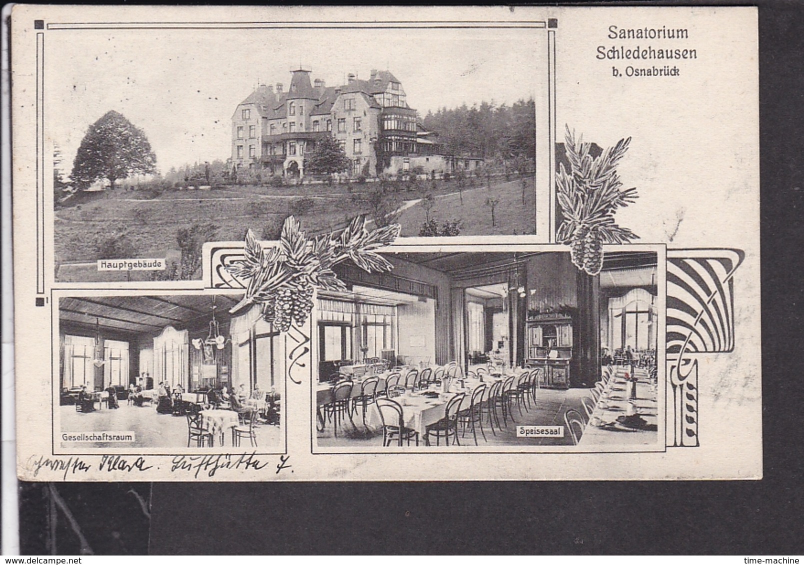 Sanatorium Schledehausen Bei Osnabrück  1913 - Bissendorf