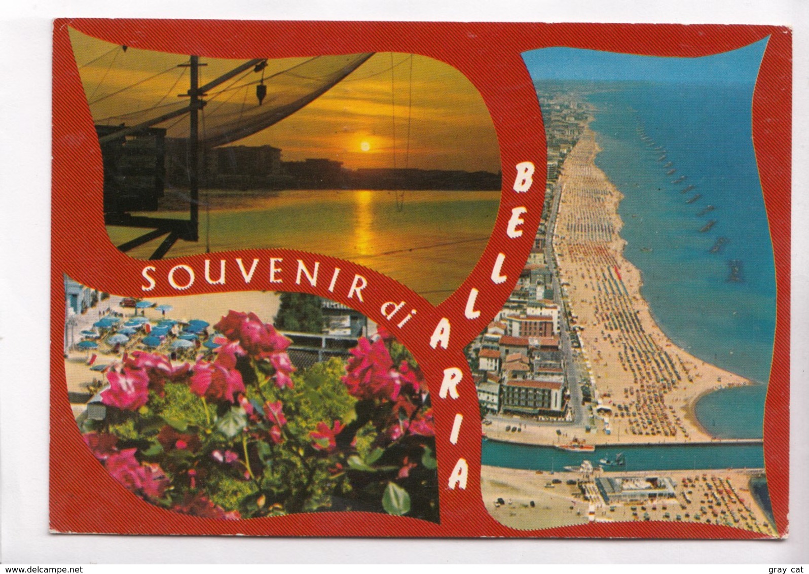 Souvenir Di BELLARIA , Italy, 1985 Used Postcard [22370] - Rimini