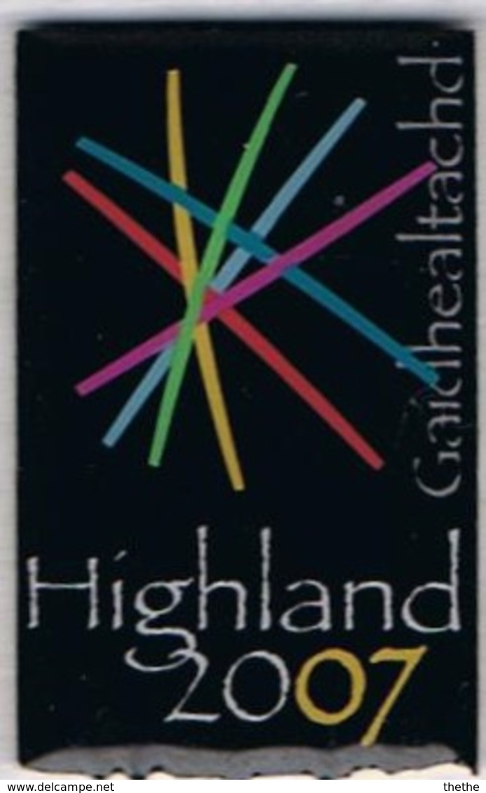 HIGHLAND  2007 «Année De La Culture écossaise En Écosse» - Associations