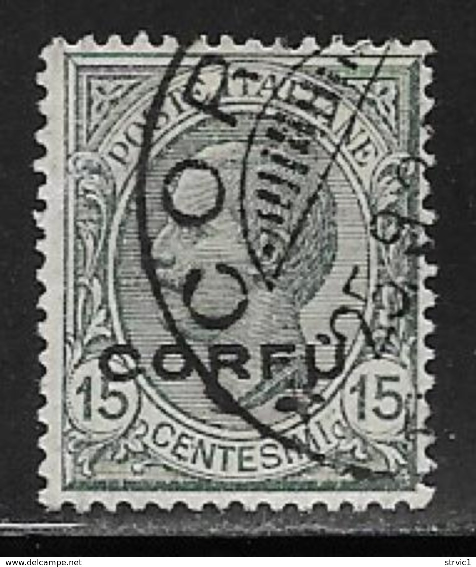 Italy Occupation Corfu Scott # N1 Used Italy Stamp Overprinted, 1923 - Corfu