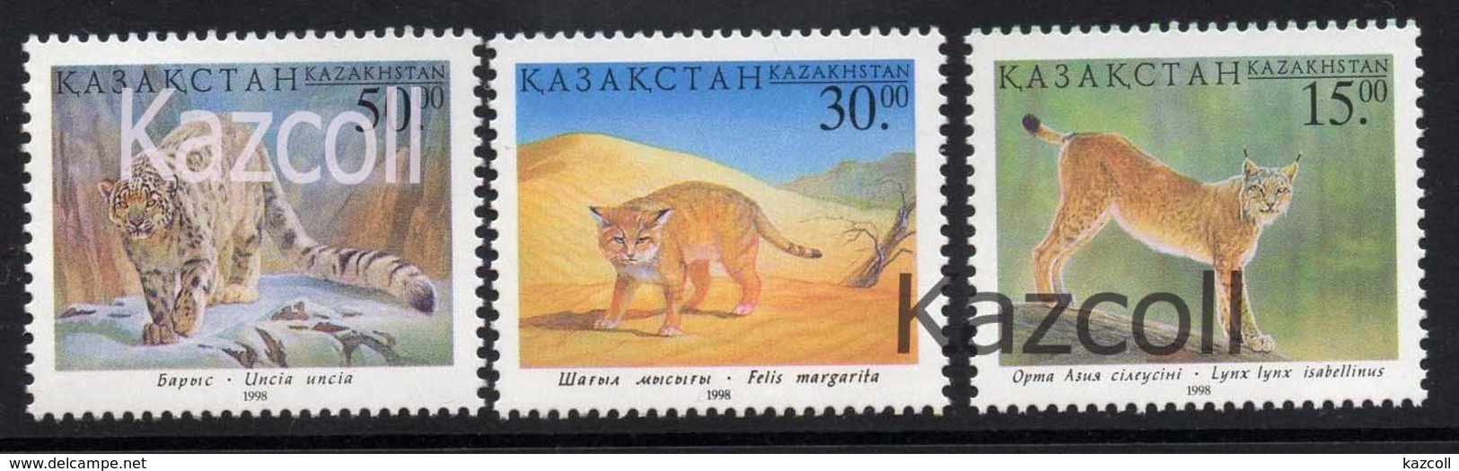 Kazakhstan 1998.  Wild Cats.  MNH ** - Kazakhstan