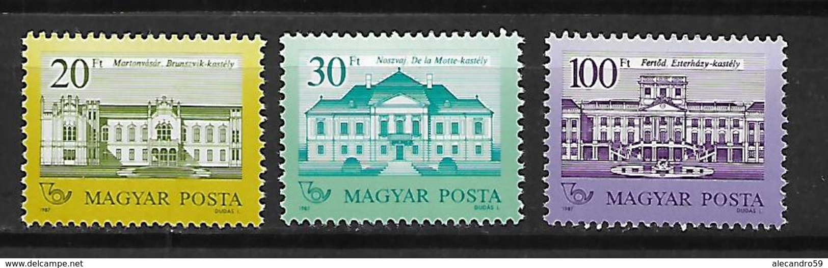 Hungary 1987 Castles MNH - Neufs