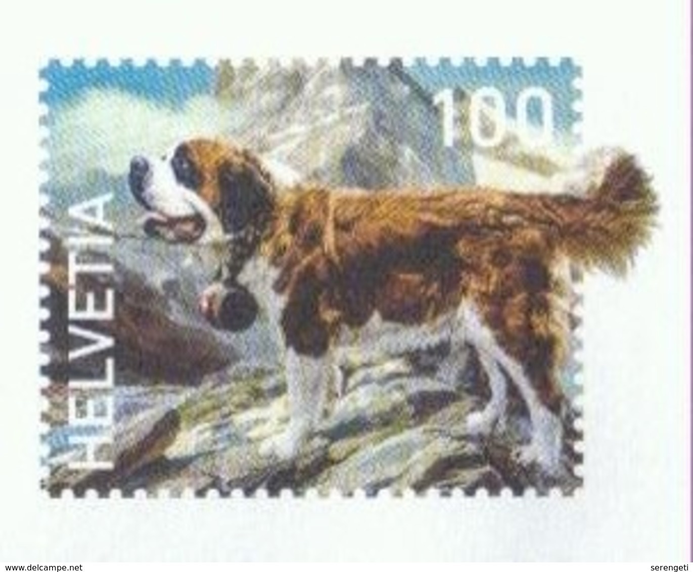 Schweiz GS 'Bernhardiner' / Switzerland PSE 'St. Bernard Dog' **/MNH 2018 - Hunde