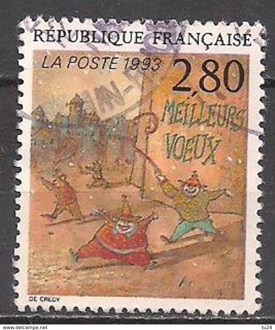 Frankreich  (1993)  Mi.Nr.  2990 A  Gest. / Used  (6ad23) - Usados