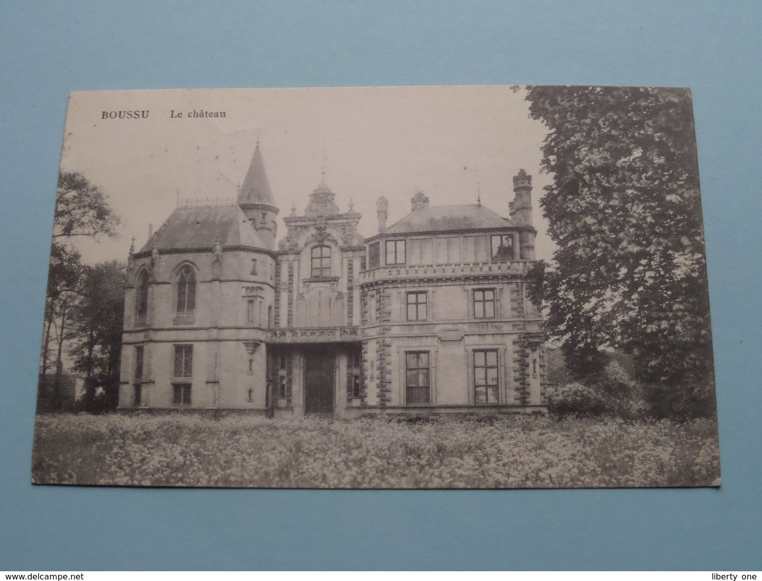 Le Château BOUSSU ( Mlles DUREZ ) Anno 1924 ( Zie/voir Foto ) ! - Boussu