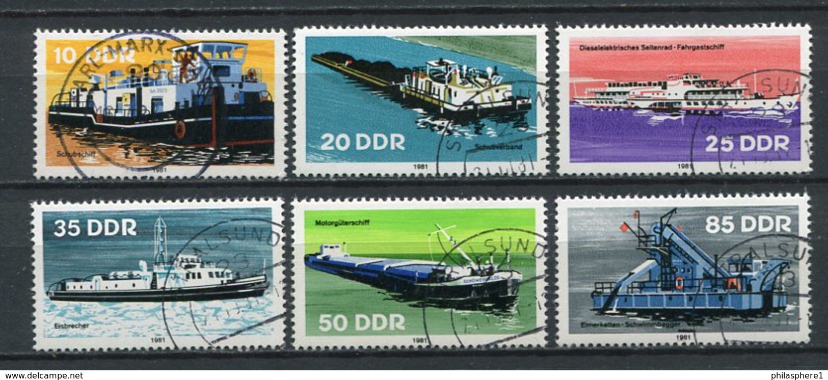 DDR Nr.2651/6          O  Used       (21851) ( Jahr: 1981 ) - Gebruikt