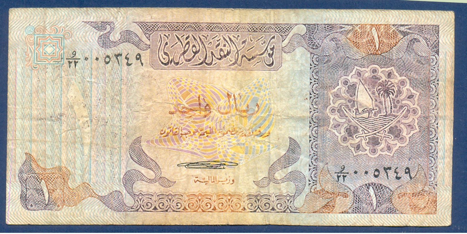 QATAR 1 RIYAL 1996 - Qatar