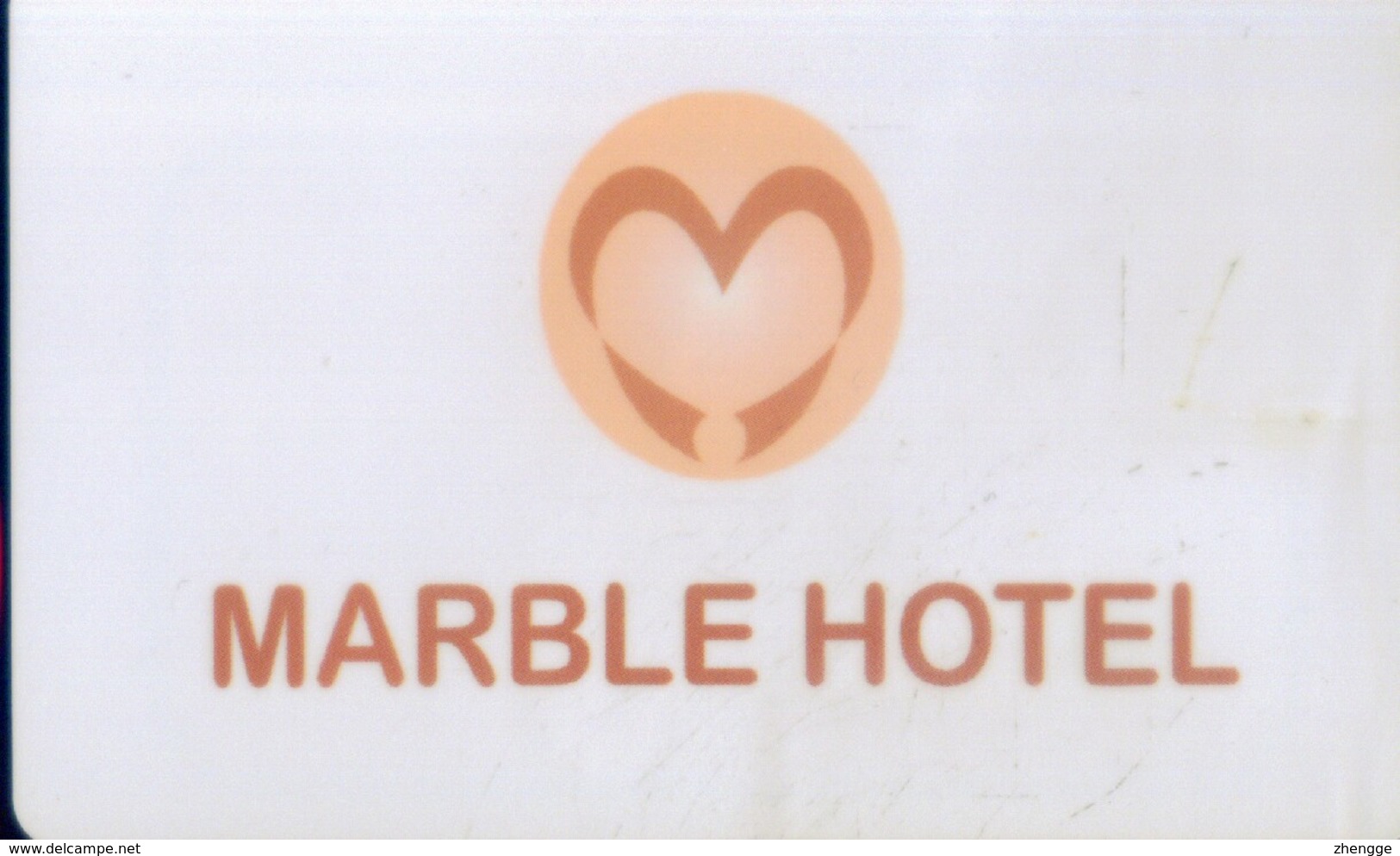 Maldives Hotel Key,Marble Hotel, Male  (1pcs) - Cartes D'hotel