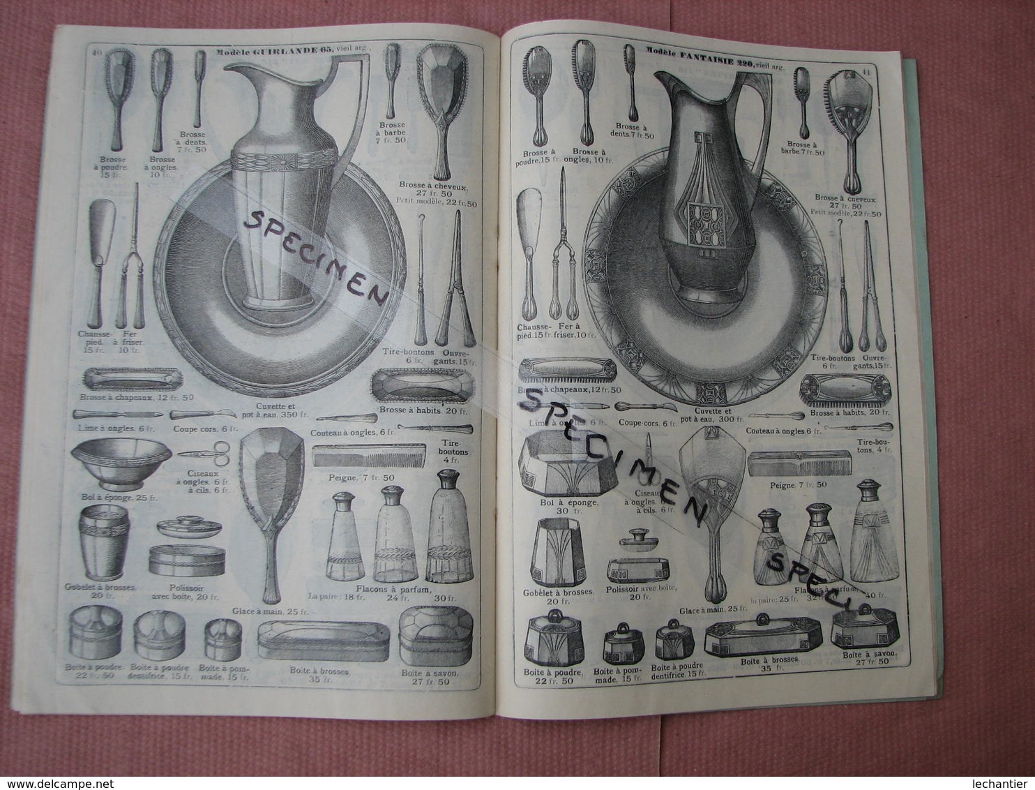 Orfevrerie d'Art 1911 MIELE et Cie. catalogue avec beaucoup de piéces Art Déco  TBE