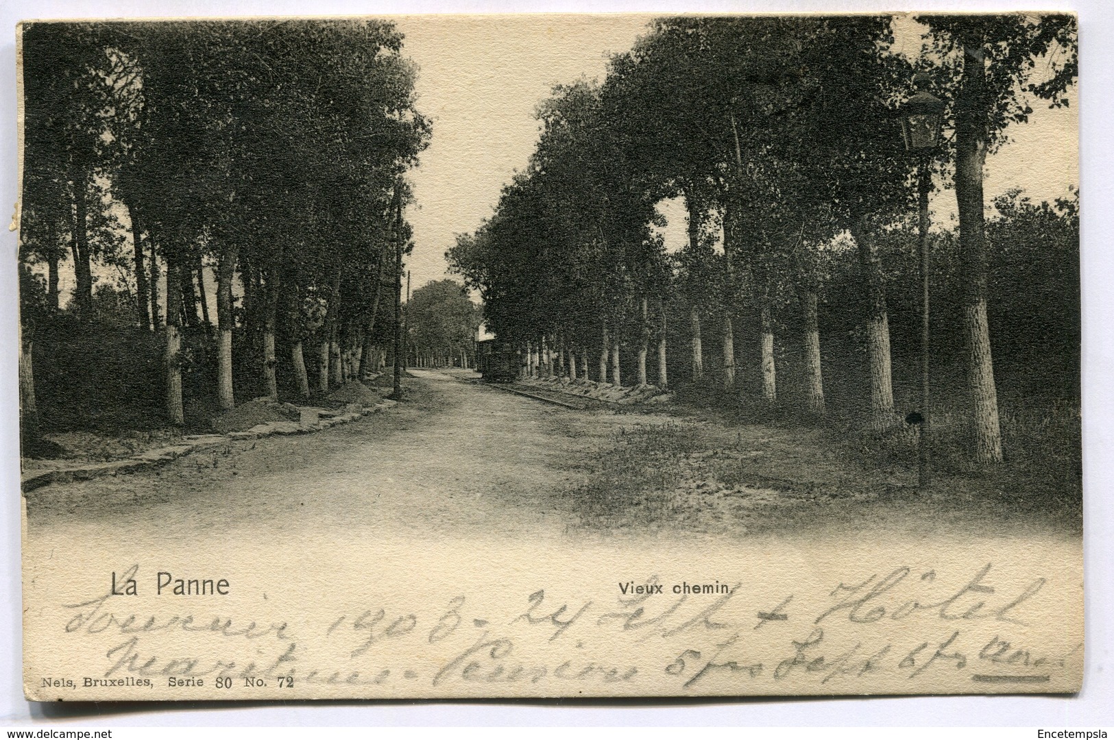 CPA - Carte Postale - Belgique - La Panne -  Vieux Chemin - 1903 (SV6581) - De Panne