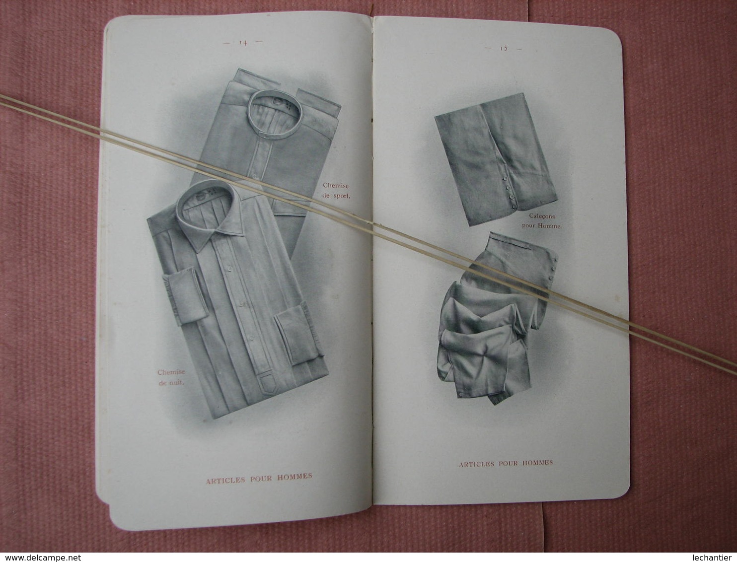 Catalogue "Tissu Sécuritas" 1907 Irrétrécissable Ets. Leurent à RONCQ (Nord) TBE - Pizzi, Merletti E Tessuti