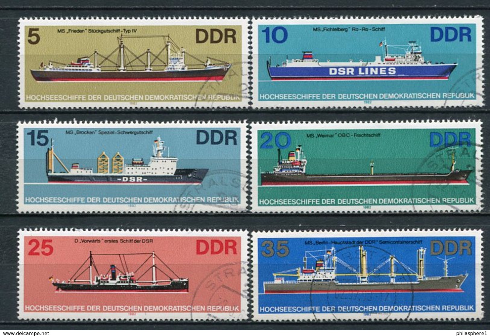 DDR Nr.2709/14        O  Used       (21868) ( Jahr: 1982 ) - Gebraucht