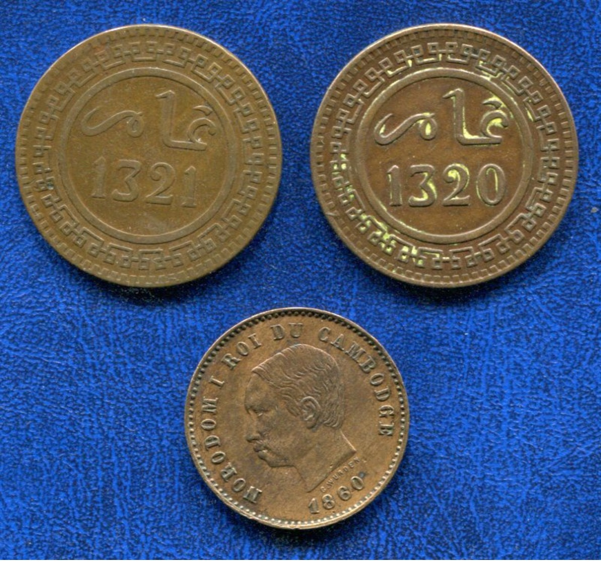 LOT 3 PIECES COLONIES FRANCAISES - Autres & Non Classés