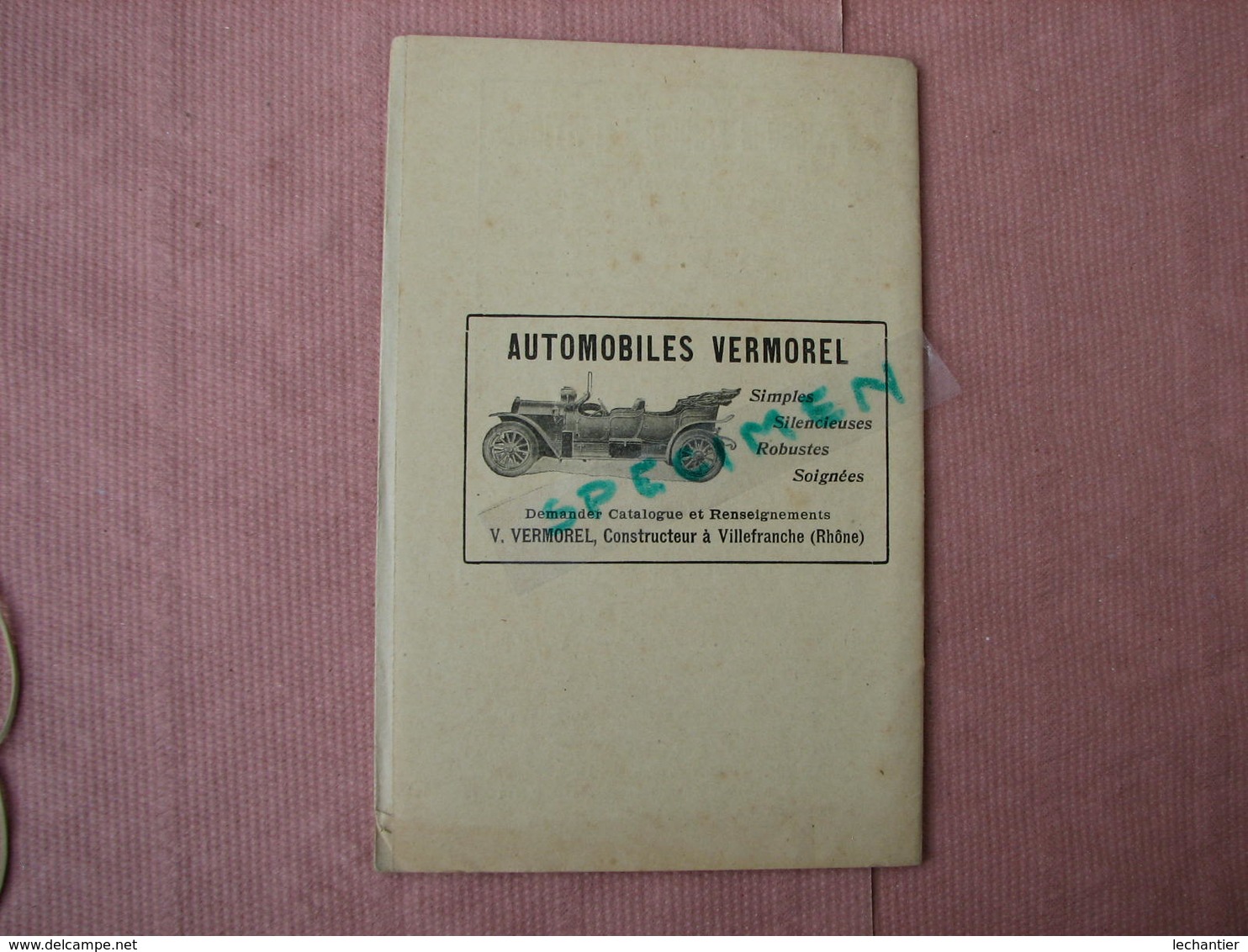 Catalogue VERMOREL 1911 Mat. Agricole Et Viticole VILLEFRANCHE 32 Pages TBE - Agriculture