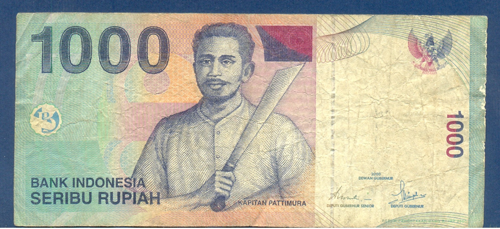 INDONESIE 1000 Rupiah 2000 2005 - Indonésie