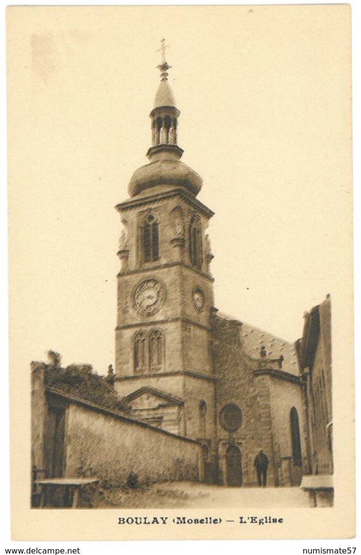 CPA BOULAY - ( BOLCHEN ) - L'Eglise - Ed. P. Kroenner , Photo - Boulay - Boulay Moselle