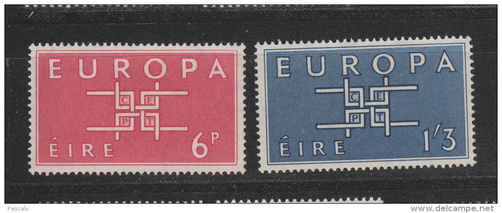 Irlande Yvert 159 / 160 ** Neuf Sans Charnière MNH - 1963